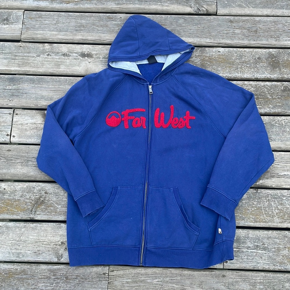 Far West Mens Zip up Hoodie